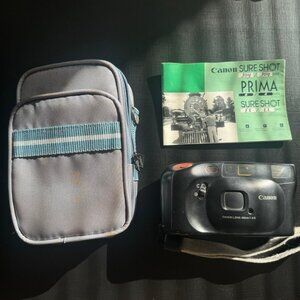 Canon sureshot vintage film camera